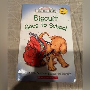 Biscuit goes to school- my first- I can read book